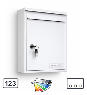 Poštovní schránka typ Ideal, blok D