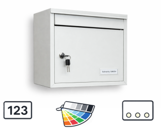 Velká paneláková schránka, typ MAX, blok D